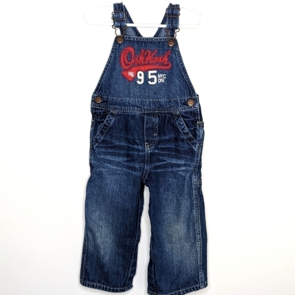 Oshkosh Denim Jean Overall 24m - Picture 1 of 4